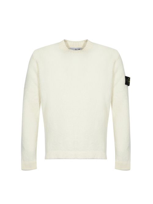 Maglione 5100056 Fancy Yarn Avorio STONE ISLAND | 5100056S00N2V0093